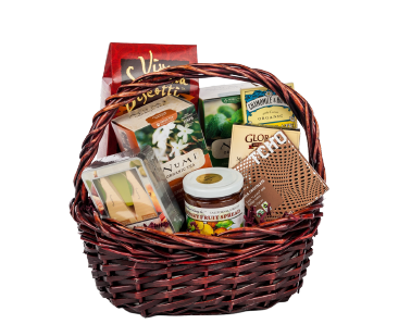 Basket of organic products