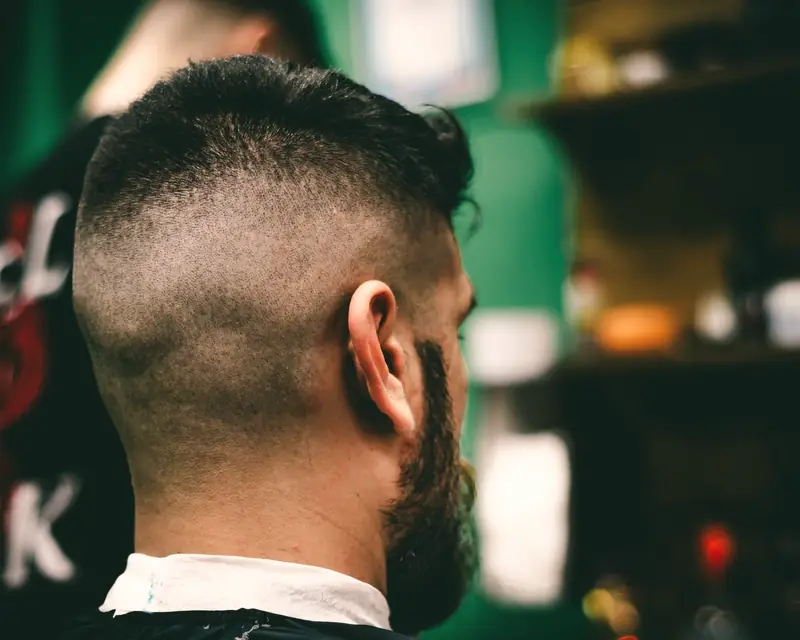High skin fade