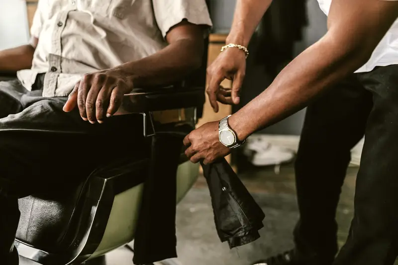 Shoe shine while you wait
