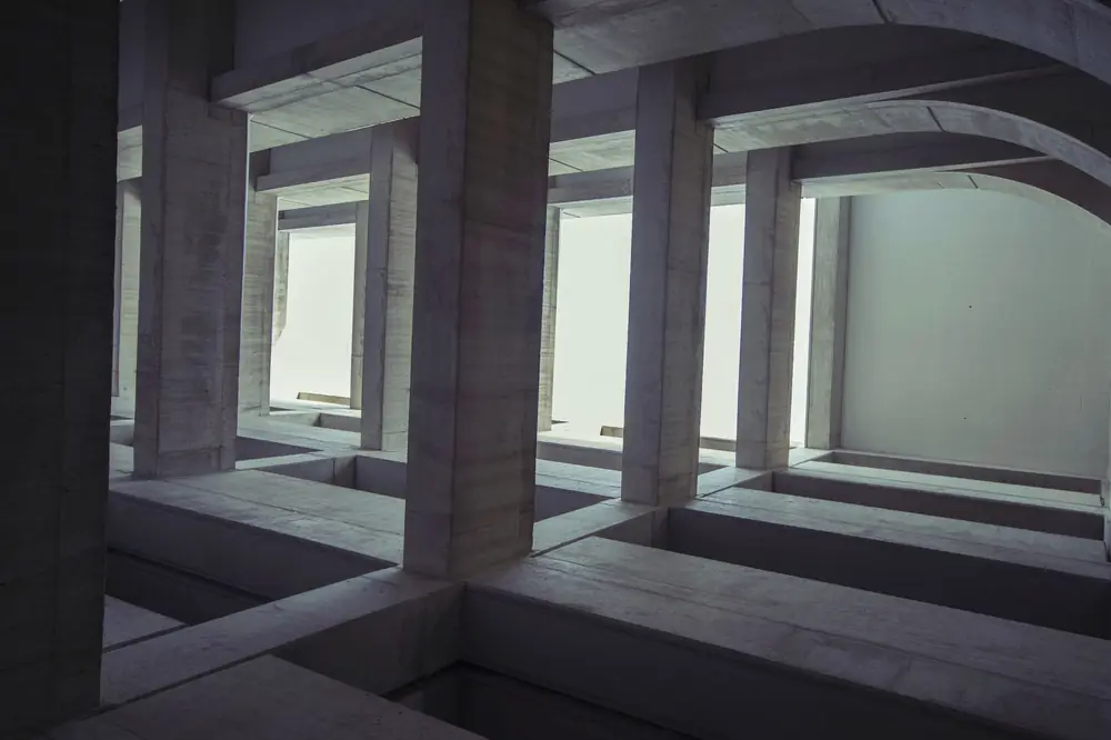 The Concrete Gallery — interior